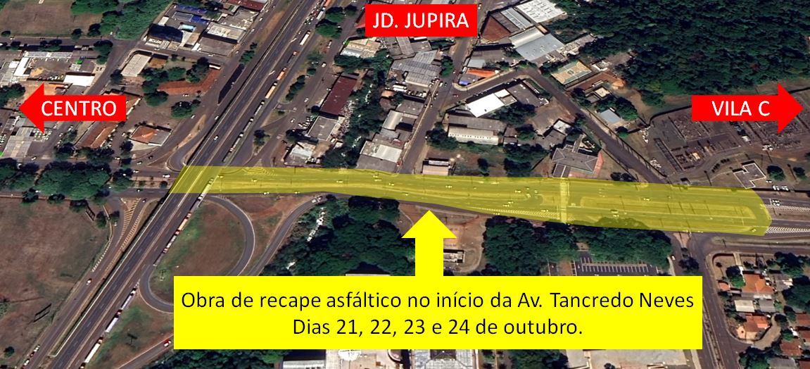 Meia Pista: Avenida Tancredo Neves passa por recapeamento