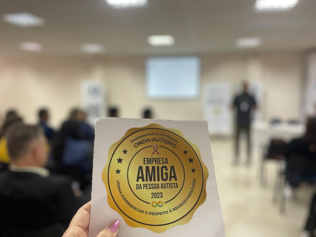 VISAC recebe selo de Empresa Amiga da Pessoa Autista