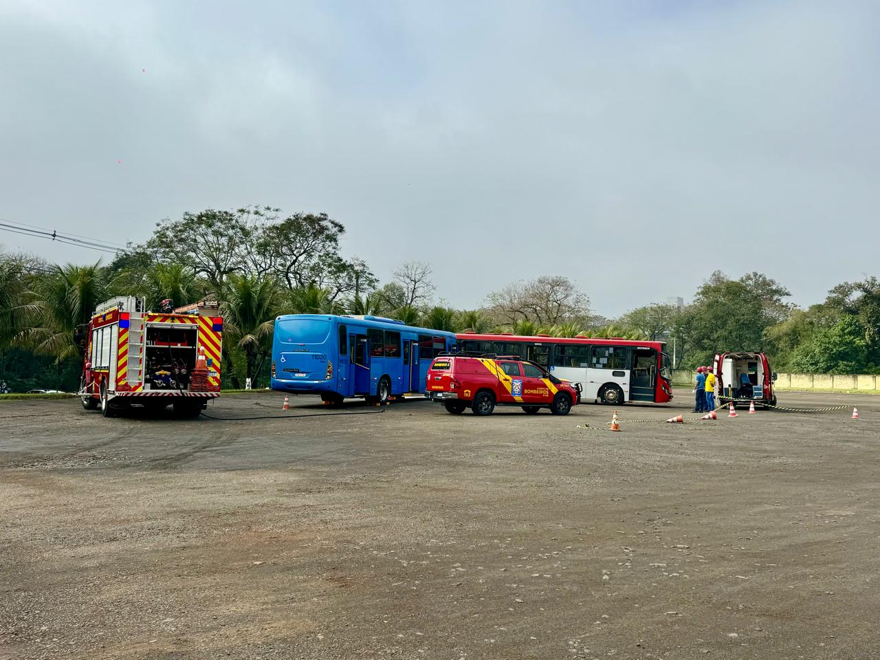 VISAC realiza simulação de acidente com vítimas